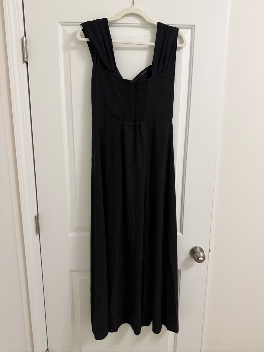 Abercrombie & Fitch Black Sleeveless Maxi Dress